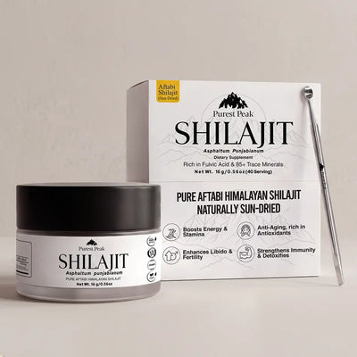 Purest Peak Himalayan Shilajit Resin