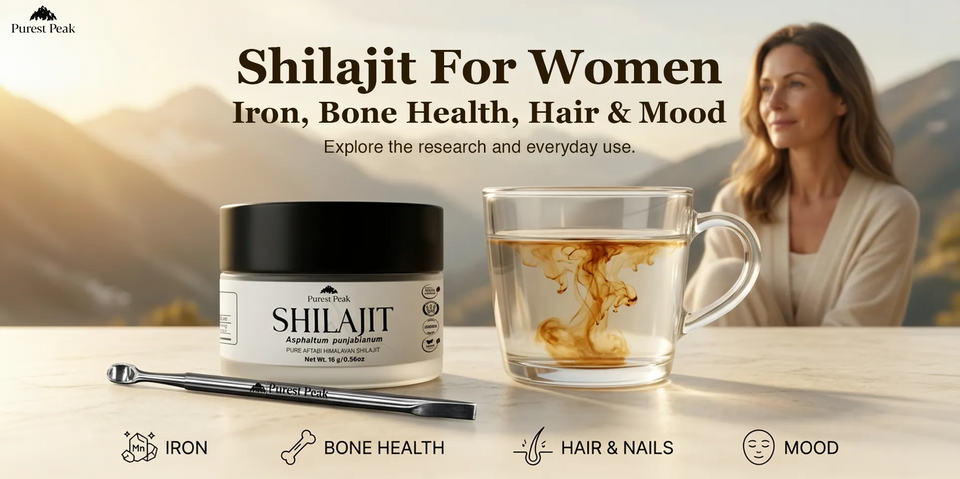 Shilajit Benefits for Women and Their Everyday Wellness