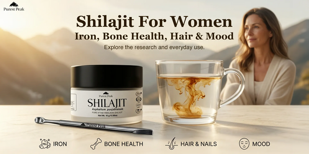 Shilajit Benefits for Women and Their Everyday Wellness