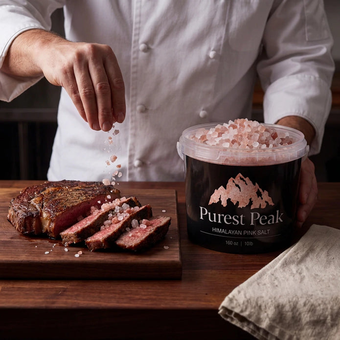 Purest Peak Pink Salt-Coarse Grain- 10lb.